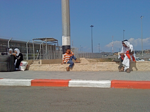 Eid el fitr i checkpointen Erez, Gaza.